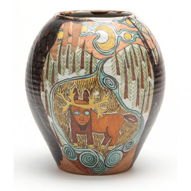 nc-pottery-jane-peiser-decorated-vase