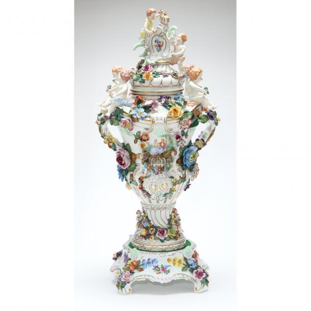 dresden-three-part-figural-and-floral-urn