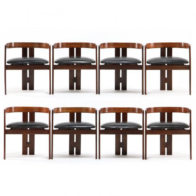 afra-and-tobia-scarpa-eight-pigreco-chairs