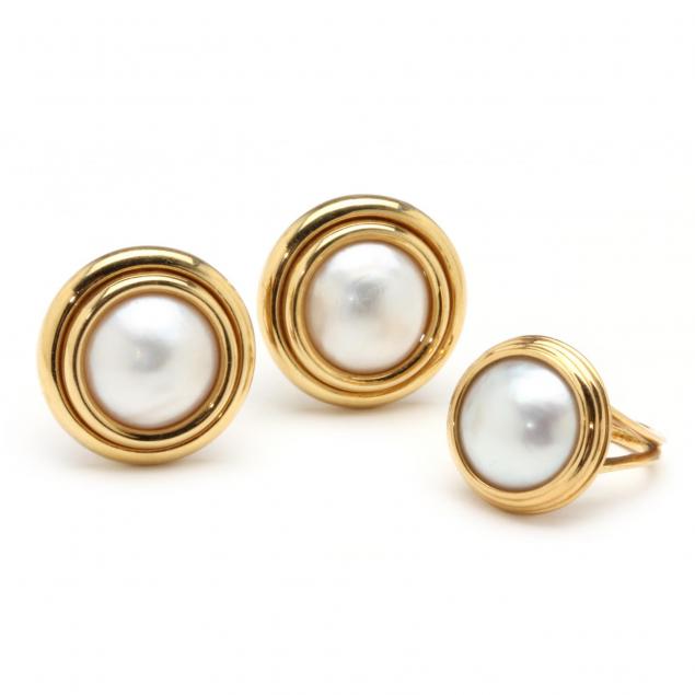 18kt-mabe-pearl-ear-clips-and-ring