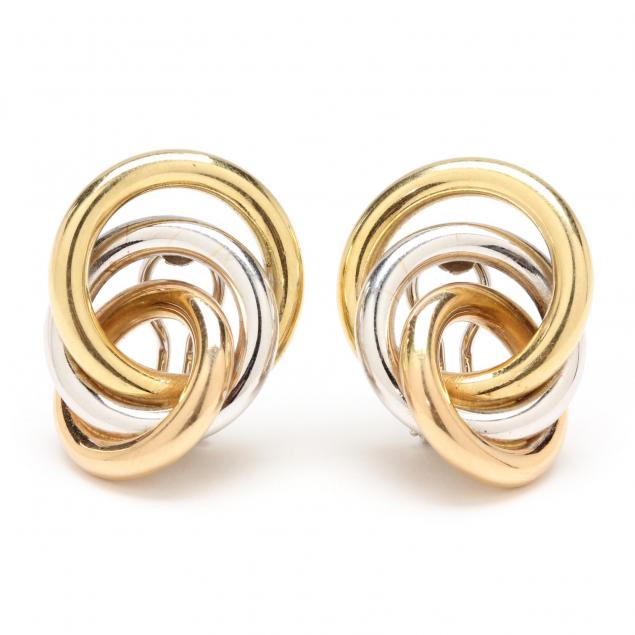 tri-color-18kt-gold-earrings-italy