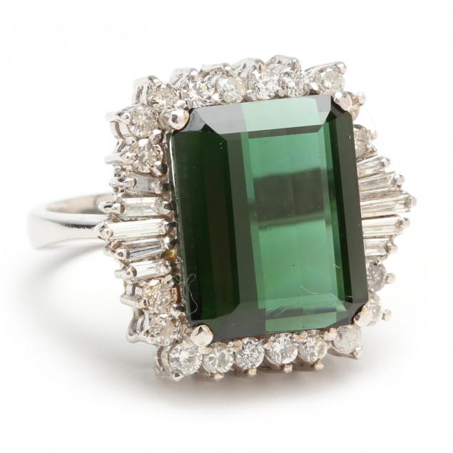 18kt-green-tourmaline-and-diamond-ring