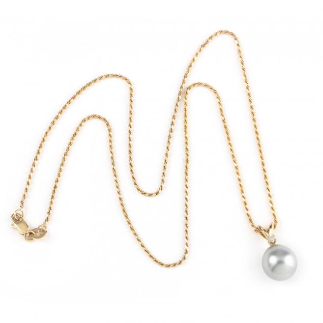14kt-pearl-and-diamond-pendant-necklace