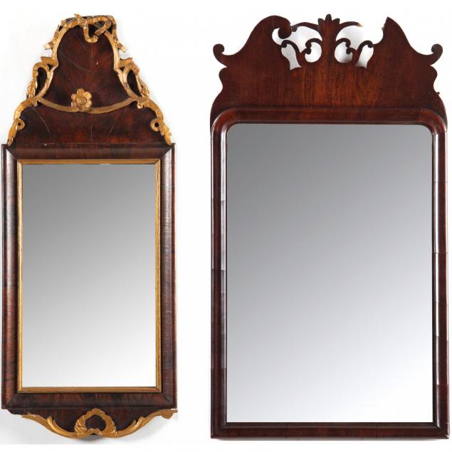 two-english-wall-mirrors