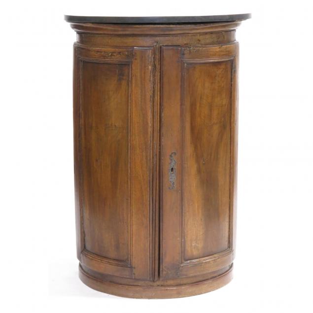 french-provincial-demilune-console-cabinet