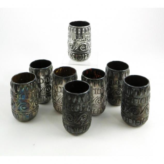 set-of-eight-mid-century-silver-overlaid-tumblers