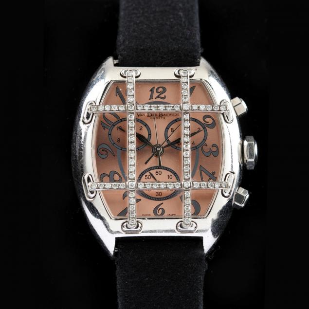 silver-magnum-cal-25-quarterback-chronograph-van-der-bauwede