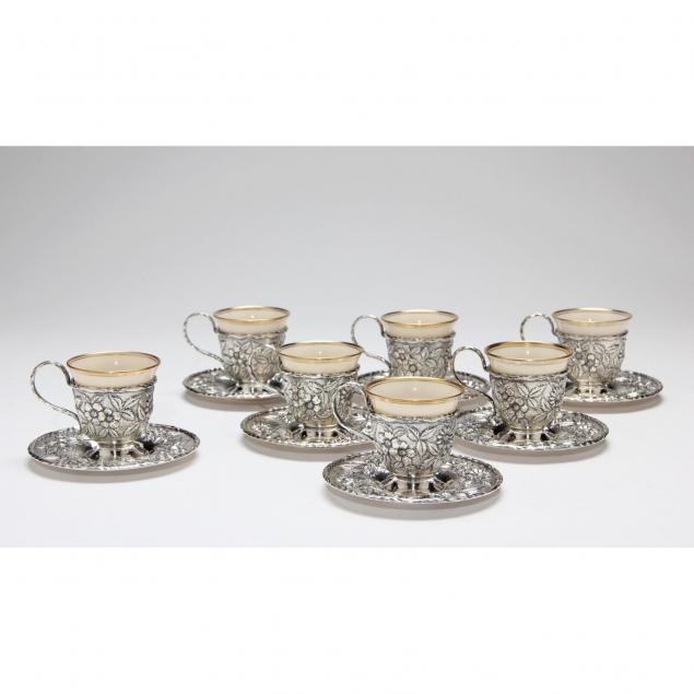 s-kirk-son-repousse-sterling-silver-demitasse-cups-saucers