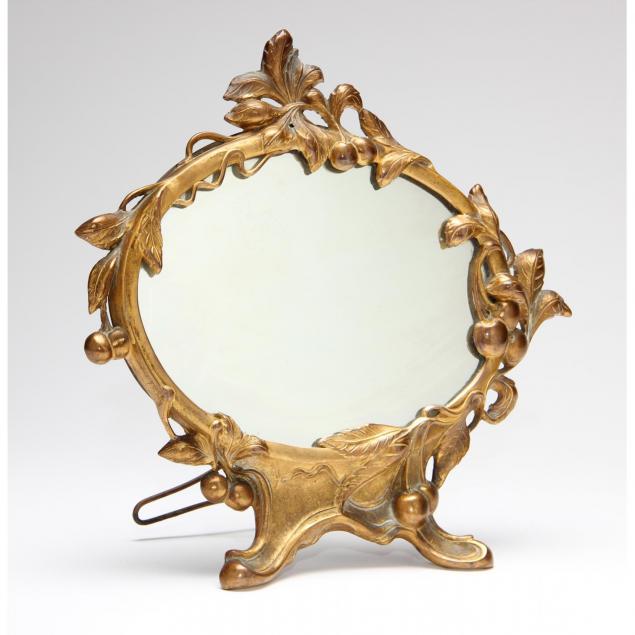 jennings-brothers-gilt-bronze-art-nouveau-boudoir-mirror