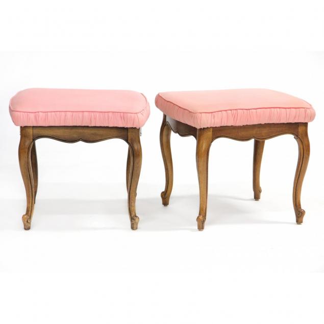 pair-of-thomasville-furniture-french-style-stools