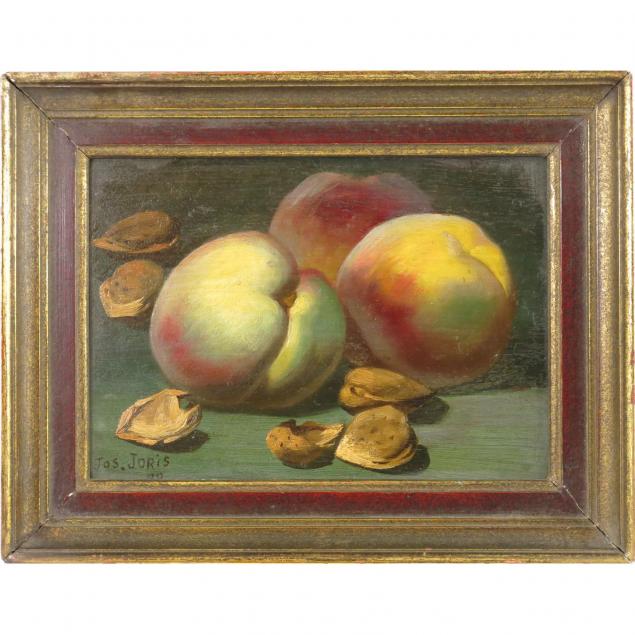american-school-still-life-of-peaches-and-walnuts