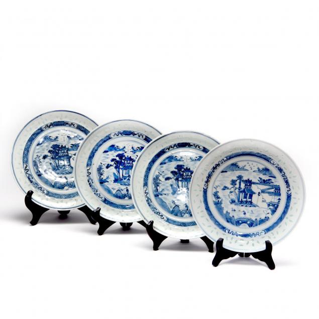 four-rice-carved-canton-plates