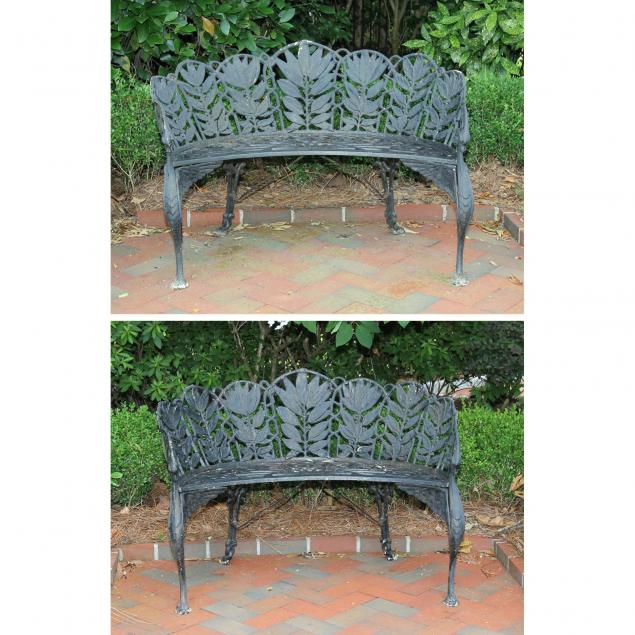 pair-of-victorian-cast-iron-garden-benches