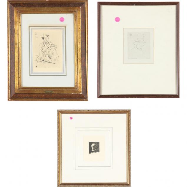 three-portrait-prints-from-the-impressionist-circle