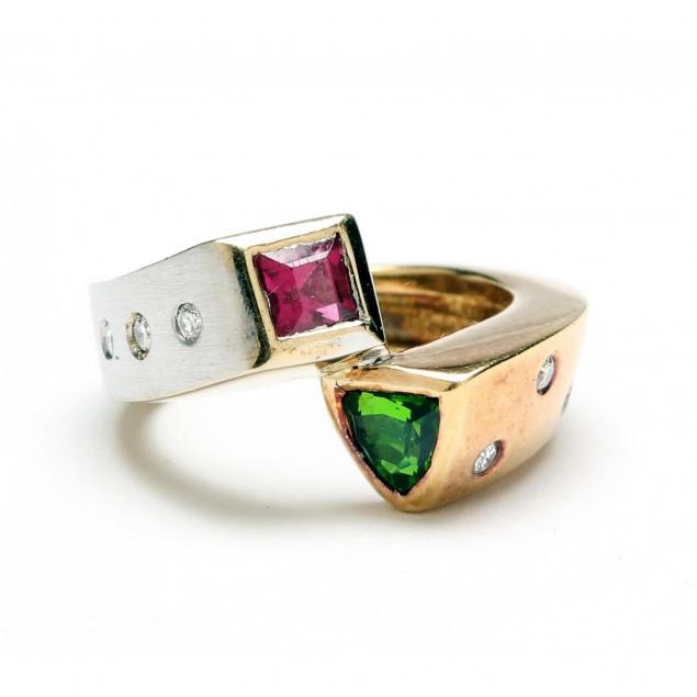 two-tone-18kt-gem-set-ring