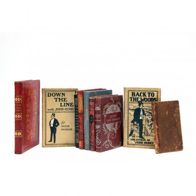 nine-small-vintage-and-antique-books