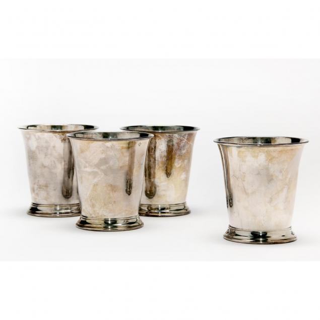 set-of-four-silverplate-mint-julep-cups-colonial-williamsburg