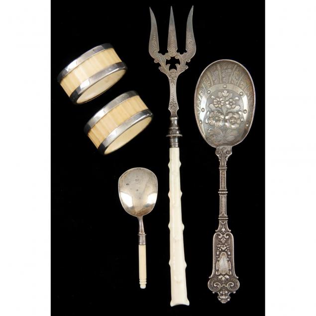 antique-english-silver-grouping