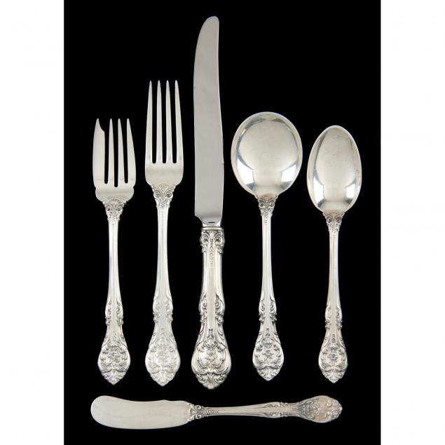 gorham-king-edward-sterling-silver-flatware-service