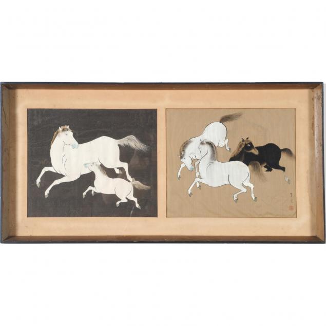 two-chinese-paintings-of-horses