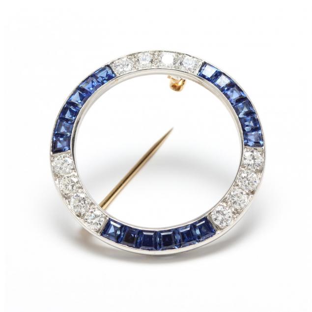 art-deco-platinum-diamond-and-sapphire-brooch-tiffany-co