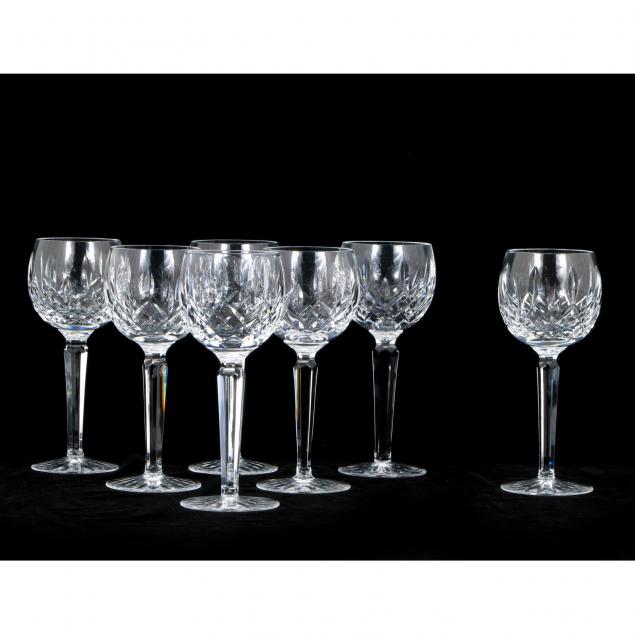 waterford-crystal-seven-lismore-wine-goblets