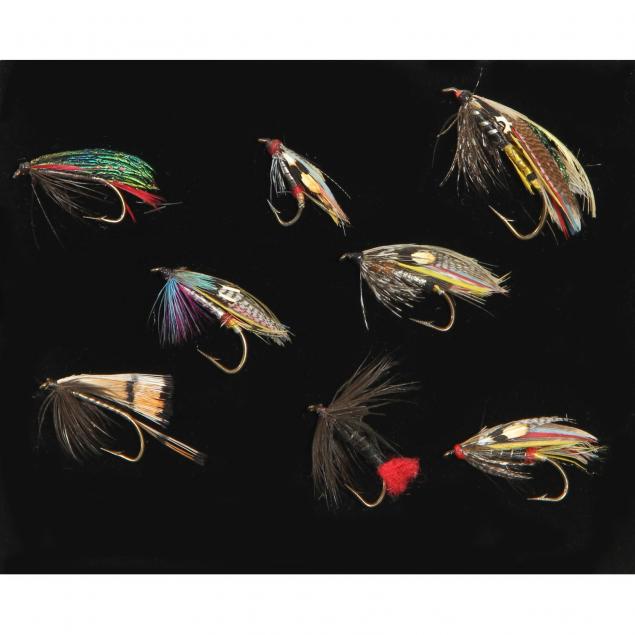Group of Vintage Fishing Flies (Lot 22 - Single-Owner Antique Sporting  CollectionSep 30, 2015, 6:00pm)