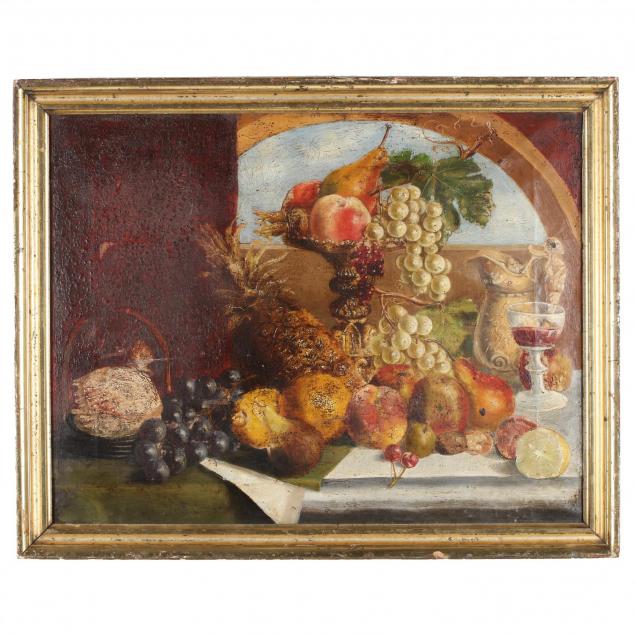 antique-american-school-still-life-painting