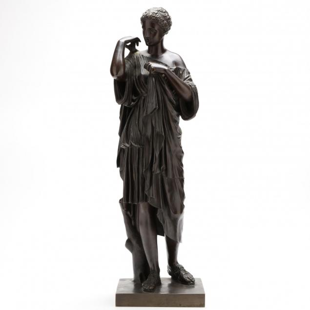 Antique Bronze of Artemis, Susse Freres (Lot 268 - Session VI: Fine ...