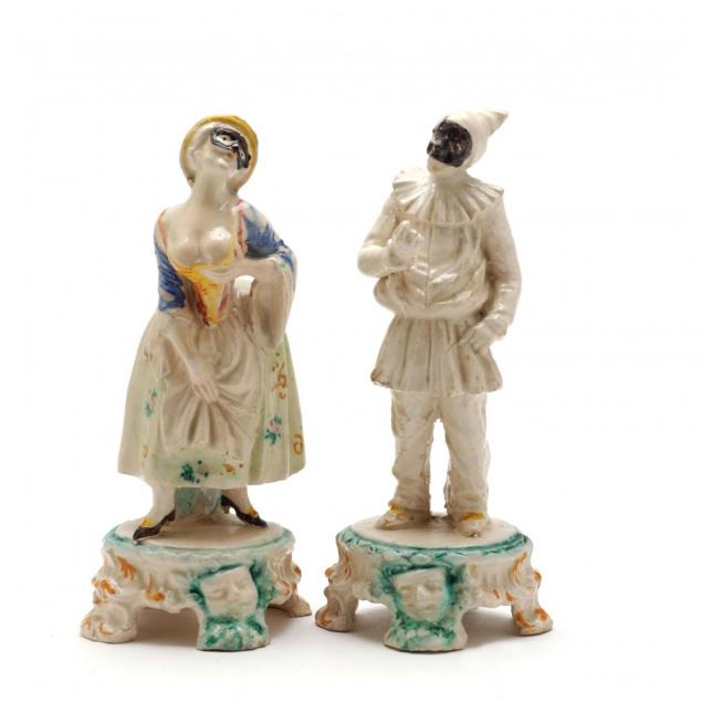 pair-of-italian-masquerade-figures