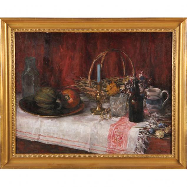 h-thomas-clark-am-20th-century-still-life-with-dried-flowers