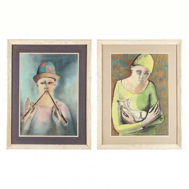 two-paintings-of-pierrot