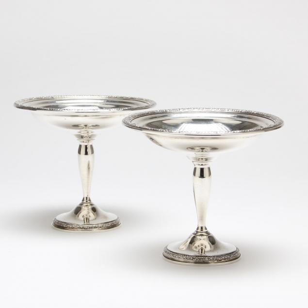pair-of-international-prelude-sterling-silver-compotes