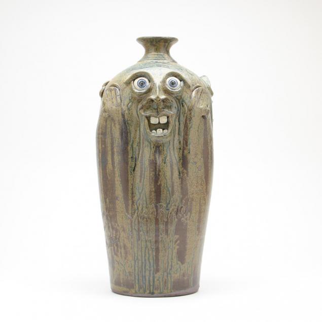 georgia-folk-pottery-no-evil-face-vase-steve-turpin