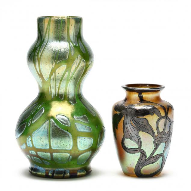 Two Att Loetz Art Glass Vases Lot 578 Session Vi Fine And Decorative Artsmar 11 2016 9 30am