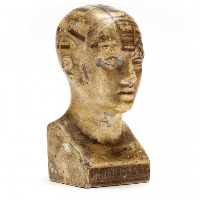 antique-plaster-phrenology-bust