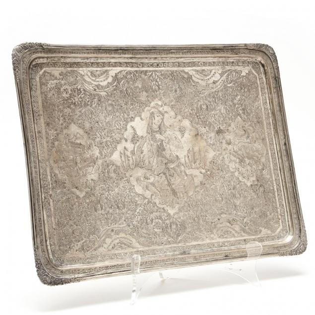 a-persian-silver-tray