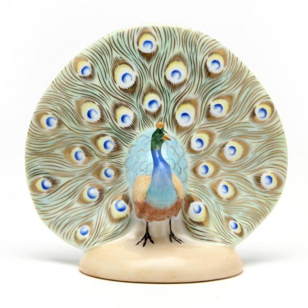 herend-porcelain-natural-peacock-5074