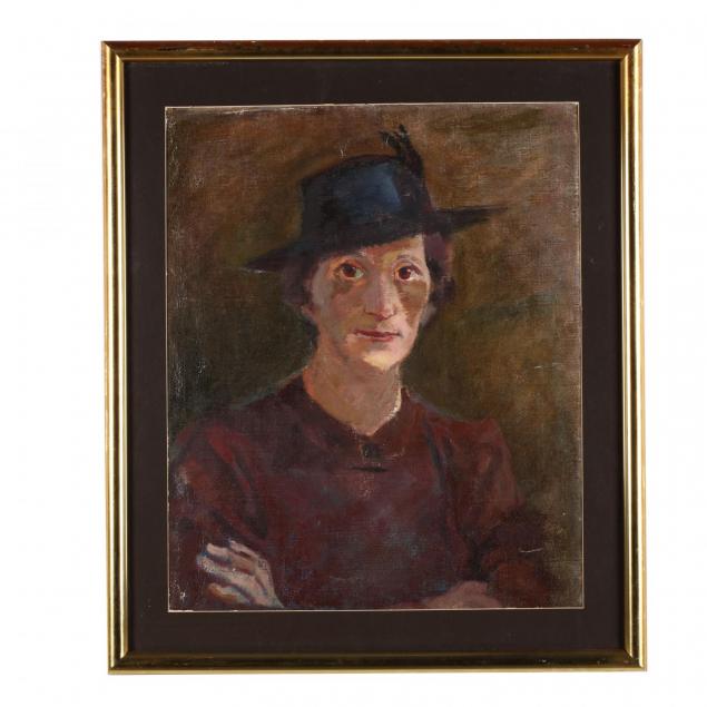 ashcan-school-20th-c-portrait-of-a-woman