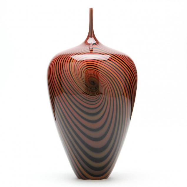 jeff-holmwood-vancouver-canada-vortex-art-glass-vase