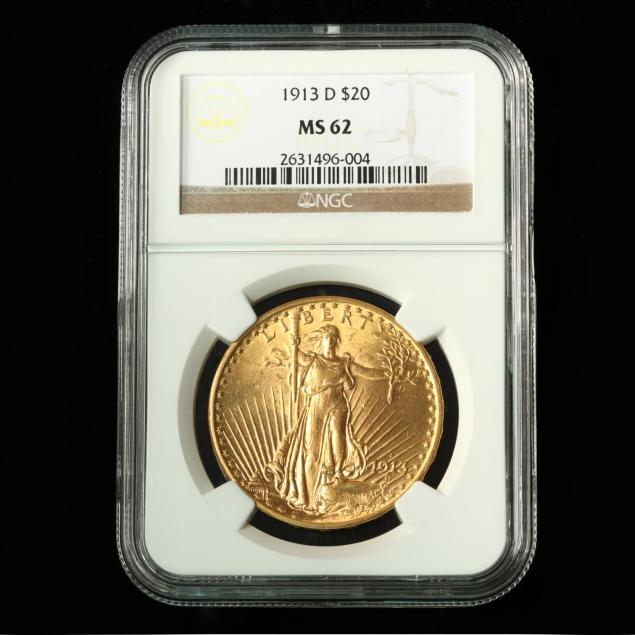 1913-d-20-gold-st-gaudens-double-eagle