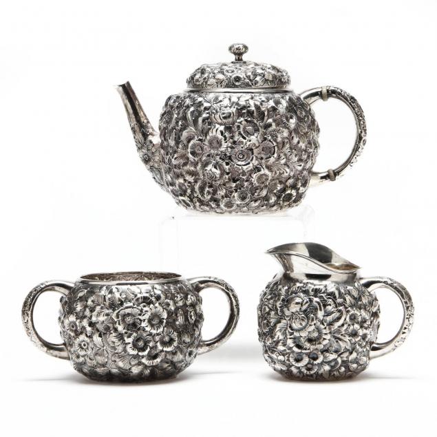 a-repousse-sterling-silver-tea-set-by-george-w-shiebler-co