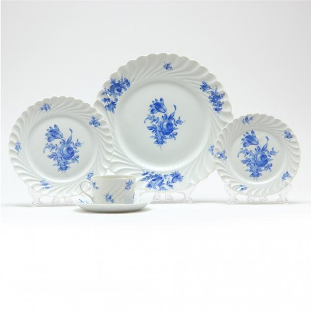 54pc-haviland-limoges-strasbourg-porcelain