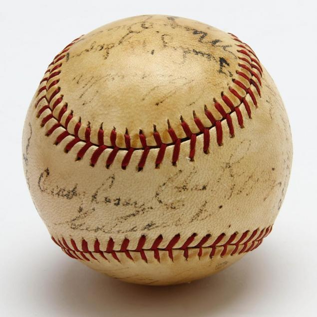1941-yankees-signed-baseball