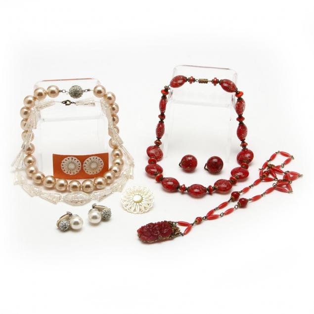 three-jewelry-sets-and-two-czech-necklaces