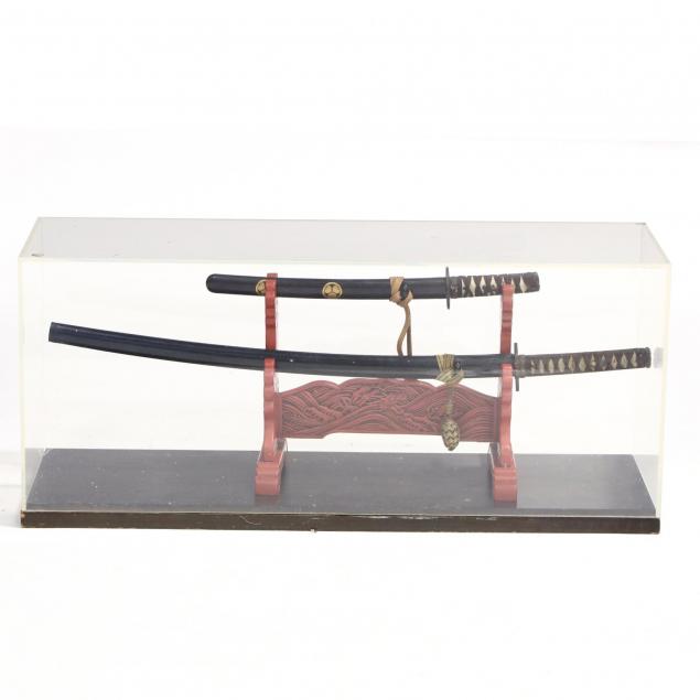 japanese-sword-set-consisting-of-a-katana-and-a-wakiszashi