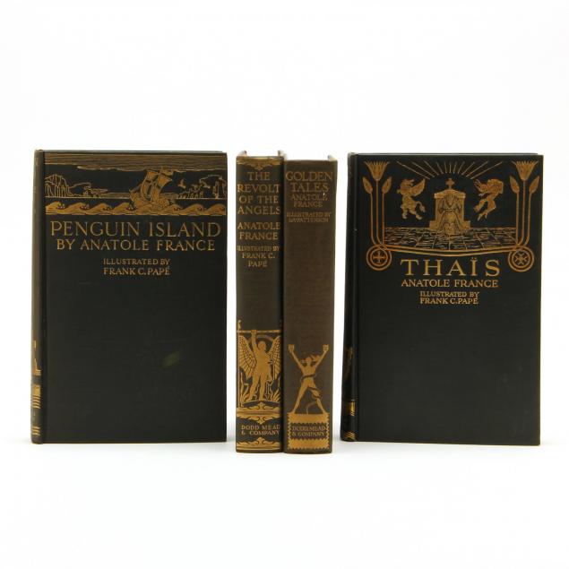 four-volumes-of-i-the-works-of-anatole-france-i
