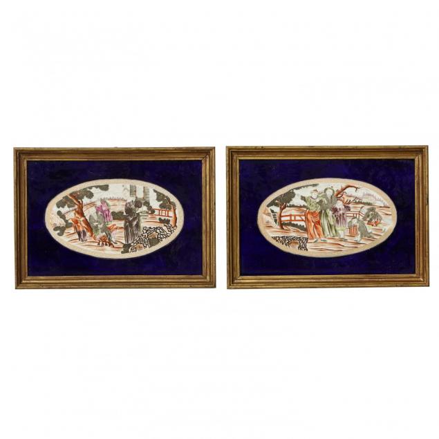 pair-of-continental-porcelain-plaques