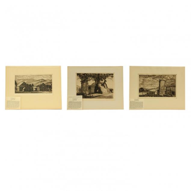 luigi-lucioni-american-italian-1900-1988-three-etchings-picturing-agricultural-settings