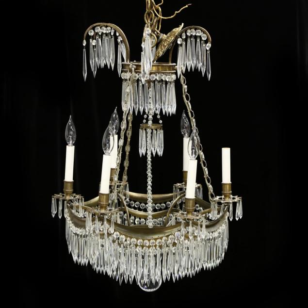 victorian-style-drop-prism-chandelier